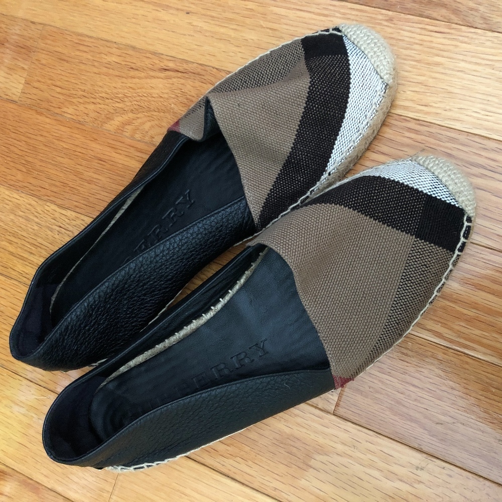 espadrille burberry femme